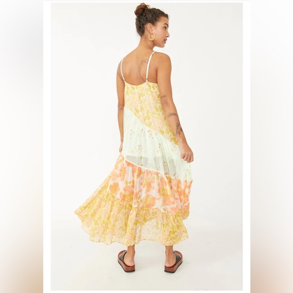 NWT Free People Luna Grace Tiered Maxi Dress - Picture 11 of 16